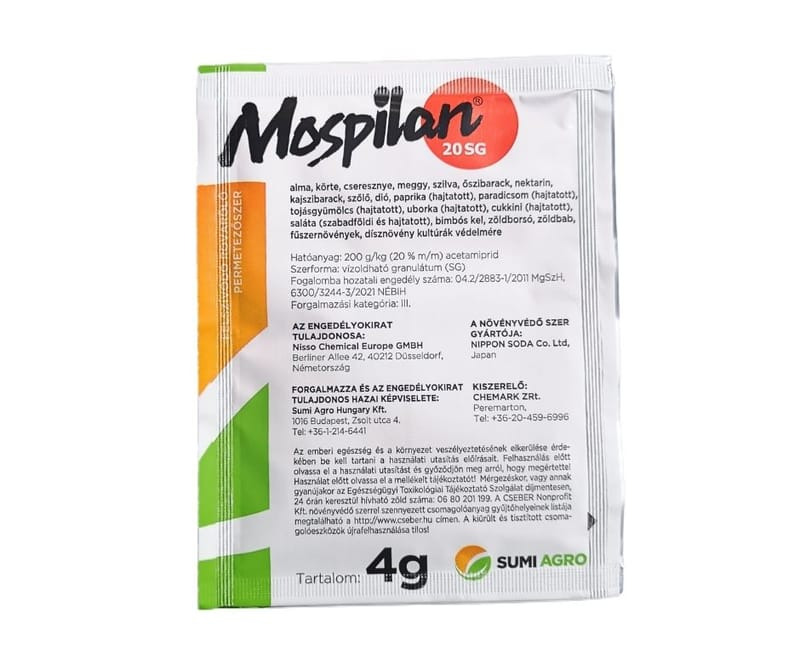 Mospilan 20 SG 4 gr lev.